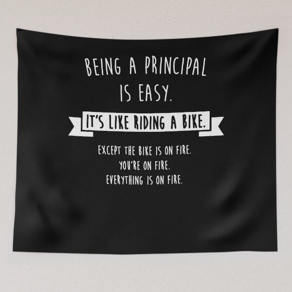 Item preview, Being A Principal is Easy Sarcastic School T-shirt designed and sold by Henderson8769.