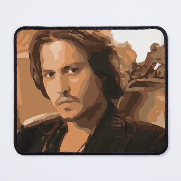 Item preview, Johnny Depp Throw Pillow designed and sold by ibrahhim.