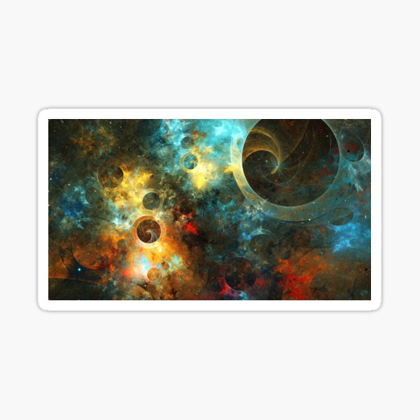 Cosmodrom porthole Sticker