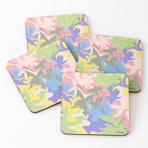 Item preview, Groovy Abstract Art - Light Spring (Seasonal Color Palette)  designed and sold by aaalou.
