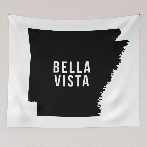 Item preview, Bella Vista, Arkansas State Silhouette designed and sold by CartoCreative.