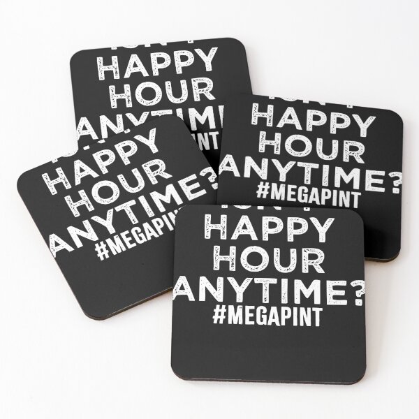 Item preview, Sarcastic MegaPint Happy Hour Anytime T-shirt designed and sold by Henderson8769.