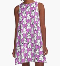 Shadow the Kitty A-Line Dress