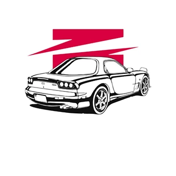Imagen de la obra AMO MI RX7 de Racingdecals