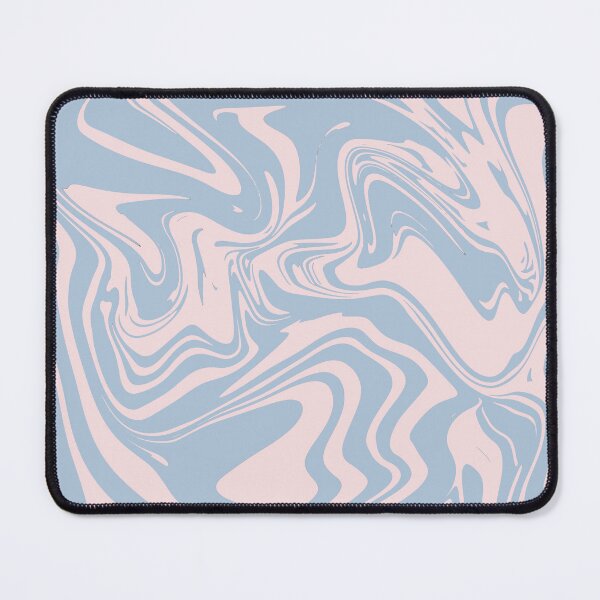 Item preview, Sweet pastel swirls marble blue and pink cream designed and sold by lucybrownlane.