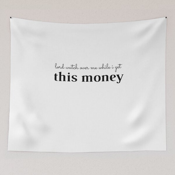 Item preview, lord watch over me while i get this money designed and sold by yassminishop.