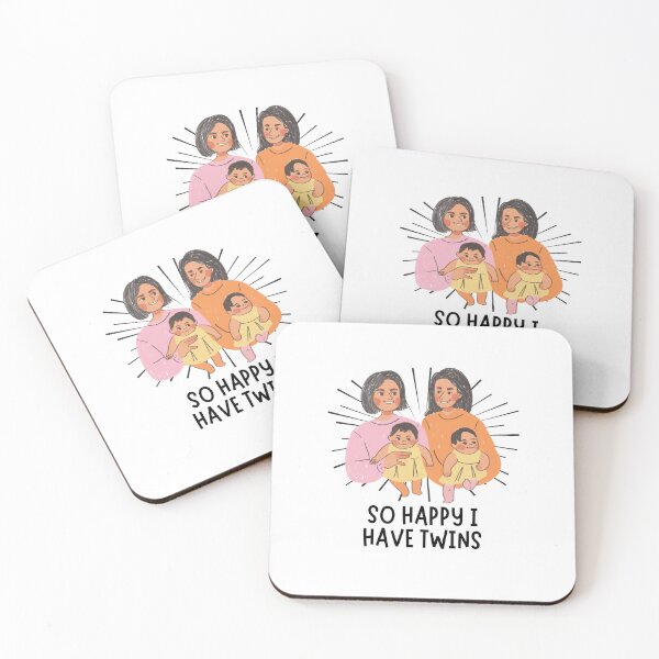Item preview, Tan feliz que tengo gemelos designed and sold by BookOfE.