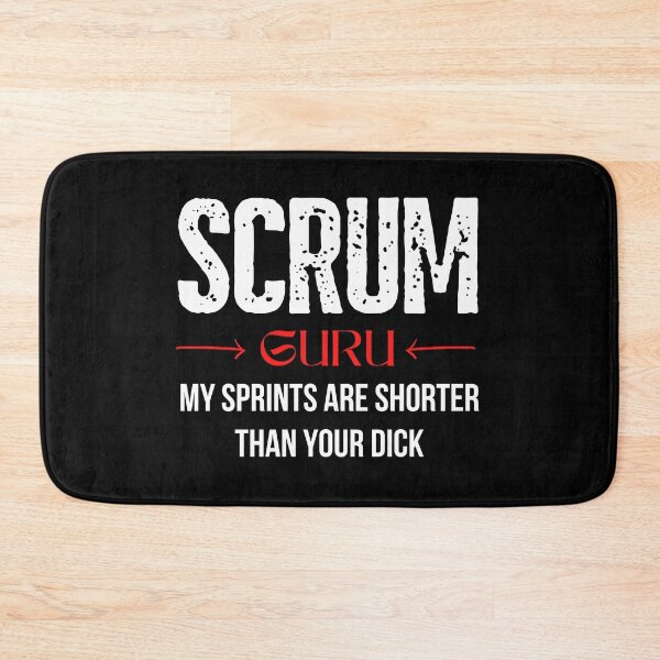 Item preview, SCRUM Guru My Sprints are shorter than your dick designed and sold by trendingatees.