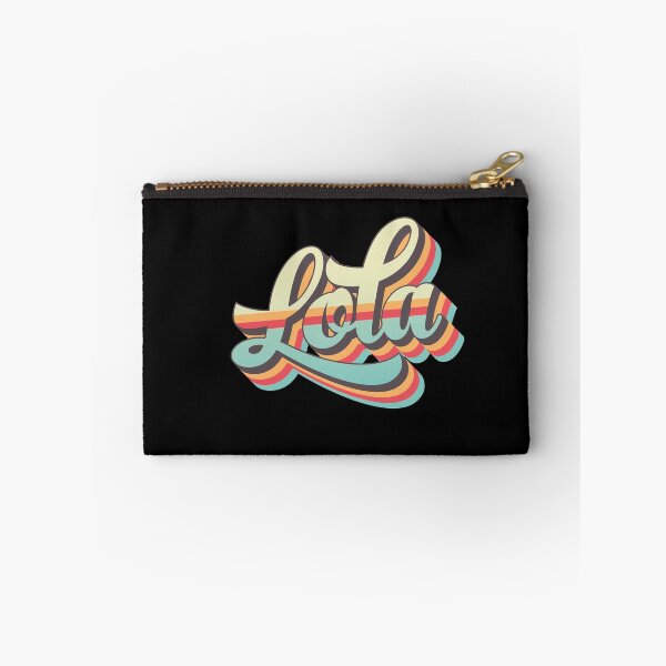 Item preview, Lola name - cool 70s retro font surf style design designed and sold by NameTheory.