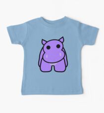 Crumple the Grumpy Hippo Baby T-Shirt