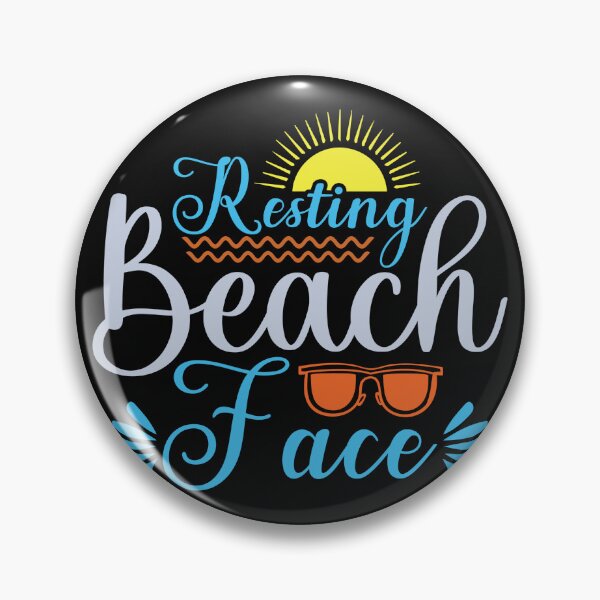 Item preview, Resting beach face designed and sold by softseller.