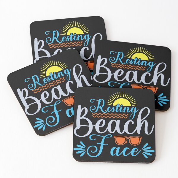Item preview, Resting beach face designed and sold by softseller.