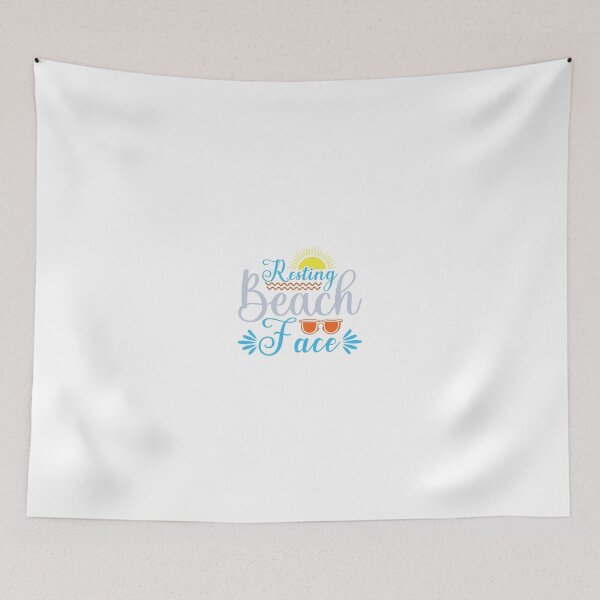 Item preview, Resting beach face designed and sold by softseller.