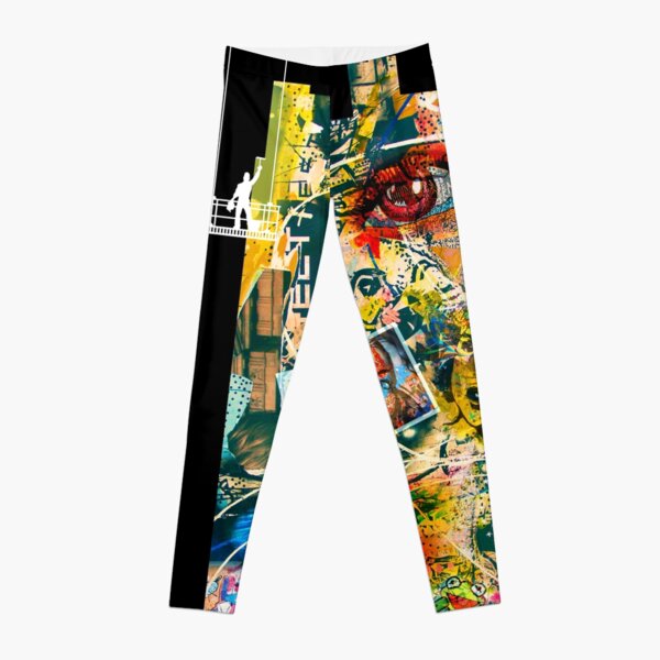 Cool Graffiti Collage 1 Leggings
