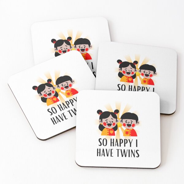 Item preview, Tan feliz que tengo gemelos designed and sold by BookOfE.