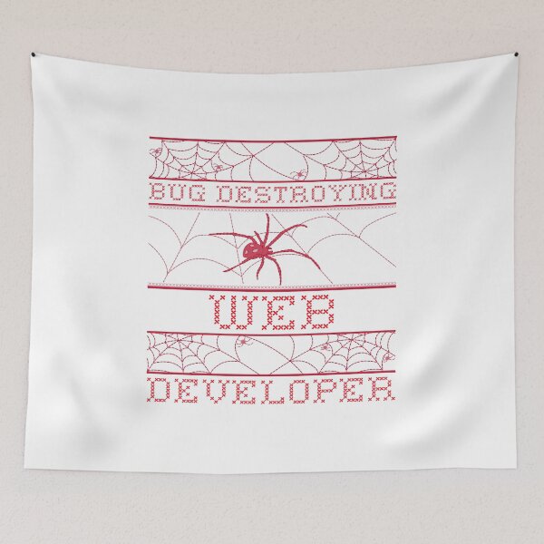 Item preview, Bug Destroying Web Developer - Web Development Programmer Design designed and sold by Shirtlify.
