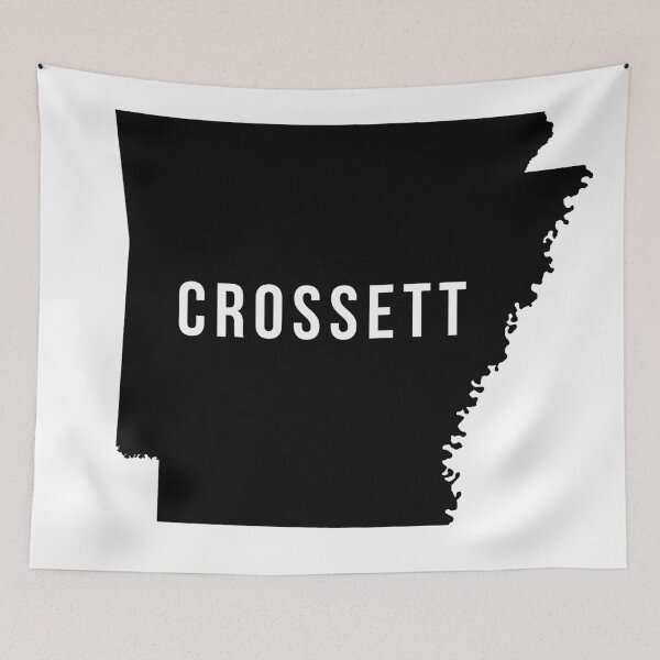 Item preview, Crossett, Arkansas State Silhouette designed and sold by CartoCreative.