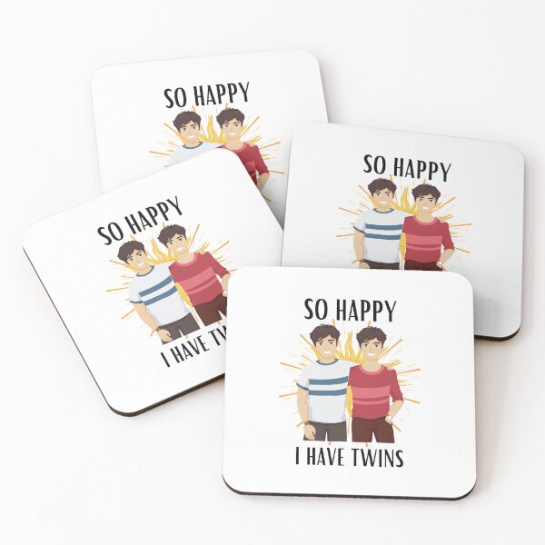Item preview, Tan feliz que tengo gemelos designed and sold by BookOfE.