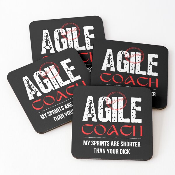 Item preview, Certified Agile Coach My Sprints are shorter than your dick designed and sold by trendingatees.