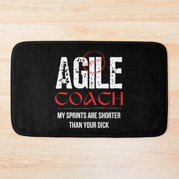 Item preview, Certified Agile Coach My Sprints are shorter than your dick designed and sold by trendingatees.