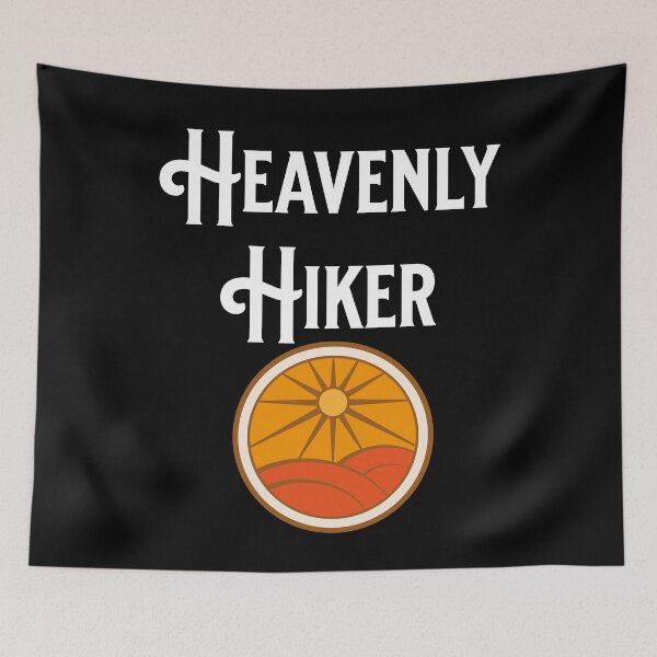 Item preview, Heavenly Hiker - Hike Lovers - Fans of Alliteration designed and sold by epicthoughts.
