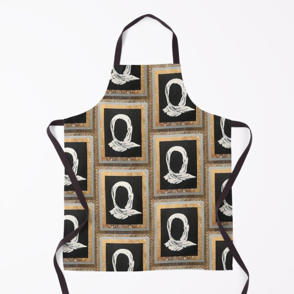 Item preview, Muslim woman women hijab art faceless head covering designed and sold by AbbyCutsPaper.