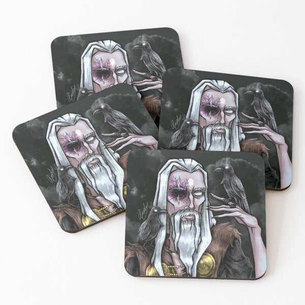 Item preview, Odin Allfather; The Ravenking designed and sold by livingflowerpot.