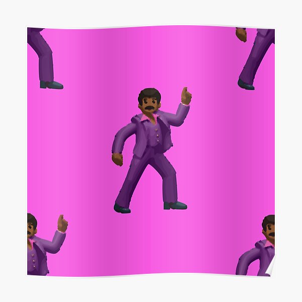 emoji-dancing-man-poster-by-gossiprag-redbubble