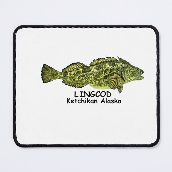 Item preview, LINGCOD KETCHICAN ALASKA designed and sold by cgullart.