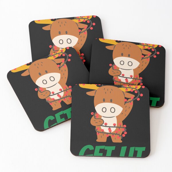 Item preview, GET LIT Funny and Dirty Christmas Shirt and Accessories with Green Texts Essential . designed and sold by batterfwchas.
