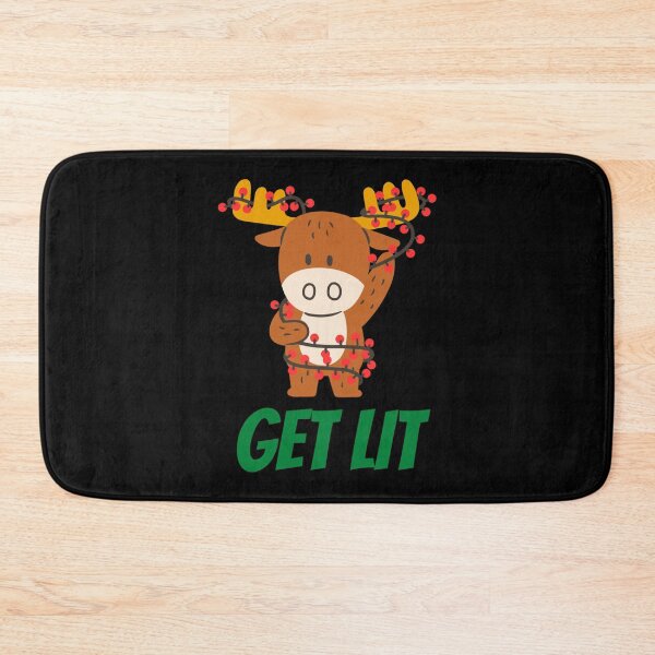 Item preview, GET LIT Funny and Dirty Christmas Shirt and Accessories with Green Texts Essential . designed and sold by batterfwchas.