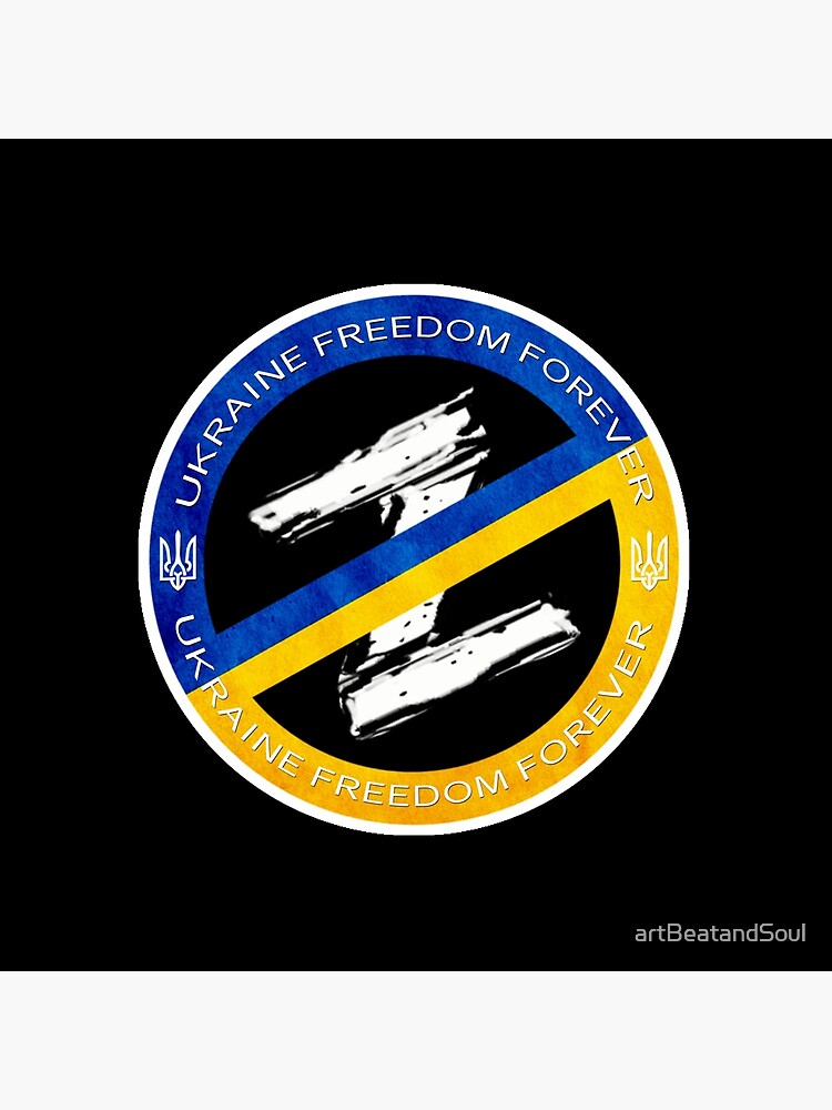 Ukraine Freedom Forever Anti War Symbol Poster For Sale By   Flat,750x,075,f Pad,750x1000,f8f8f8 