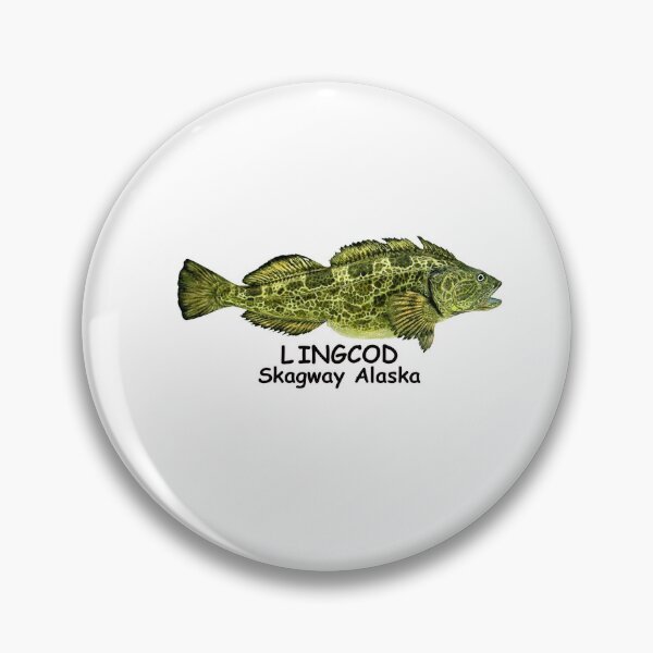 Item preview,  LINGCOD SKAGWAY ALASKA designed and sold by cgullart.