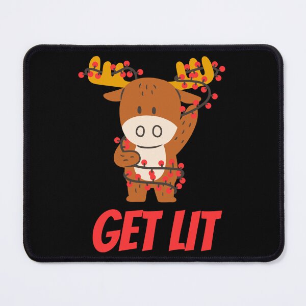 Item preview, GET LIT Funny and Dirty Christmas Shirt and Accessories with Red Texts Essential . designed and sold by batterfwchas.