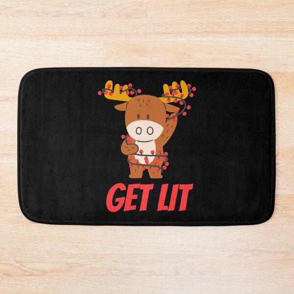 Item preview, GET LIT Funny and Dirty Christmas Shirt and Accessories with Red Texts Essential . designed and sold by batterfwchas.