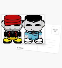 Daddy & Mommy Yo O'BABYBOT Toy Robot 1.0 Postcards