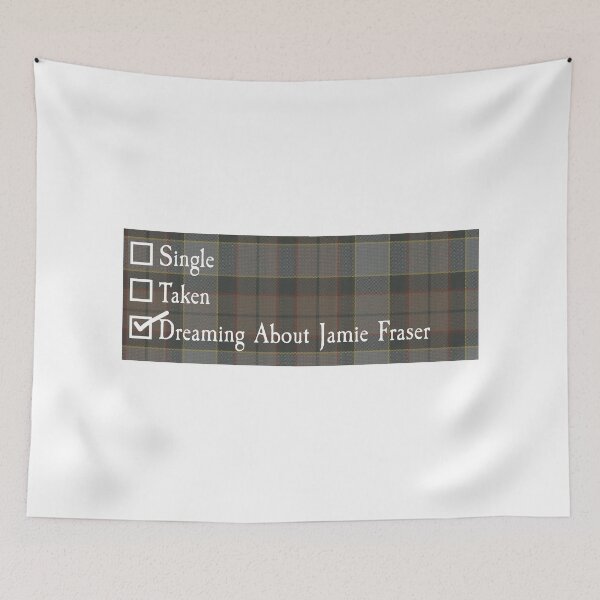 Item preview, Dreaming About Jamie Fraser Outlander Tartan TV Show Book Series designed and sold by digitalsocial.