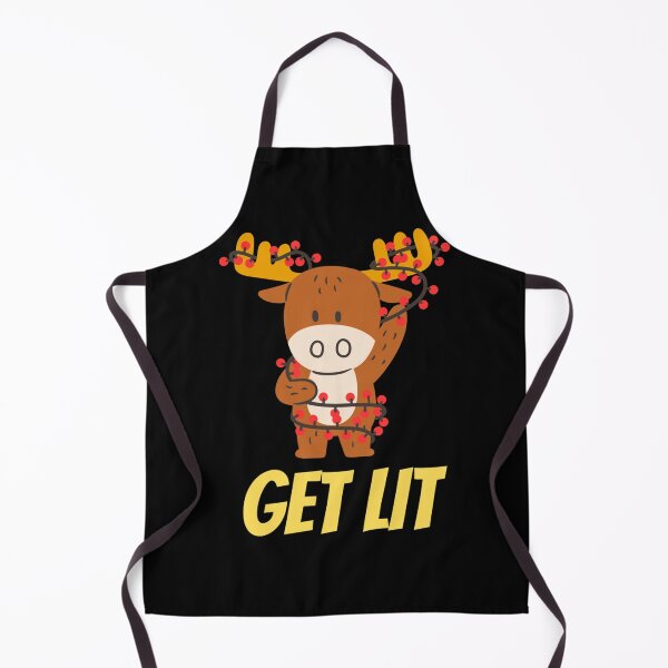 Item preview, GET LIT Funny and Dirty Christmas Shirt and Accessories with Yellow Texts Essential . designed and sold by batterfwchas.