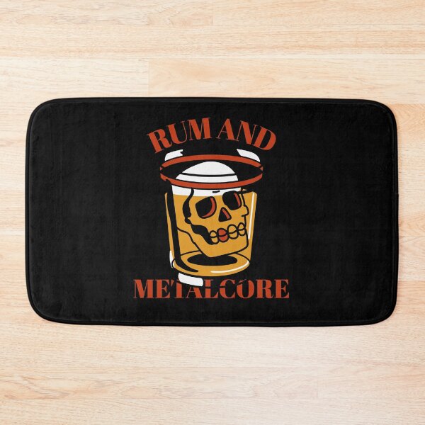 Item preview, Rum and Metalcore - Heavy Metal Metalcore Design designed and sold by Shirtlify.