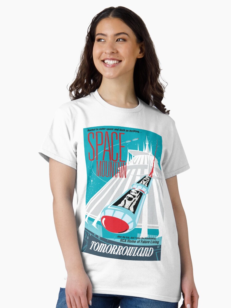 Thumbnail 2 of 7, Classic T-Shirt, Space Mountain designed and sold by Noman786.
