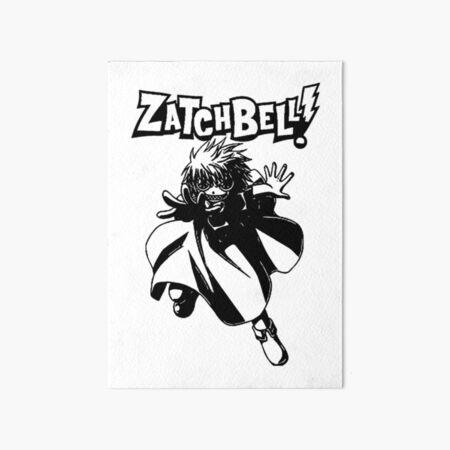 Zatch Bell - JUMP! Art Board Print for Sale by biglugg