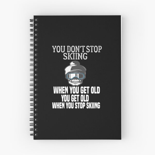 Item preview, You Dont Stop Water Skiing When You Get Old Skier designed and sold by ZOUBAH.