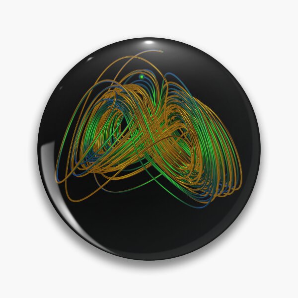 Item preview, Chaotic attractor - Hyperchaotic Jha designed and sold by thinkeccel.