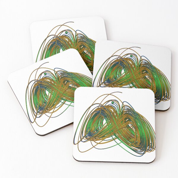 Item preview, Chaotic attractor - Hyperchaotic Jha designed and sold by thinkeccel.