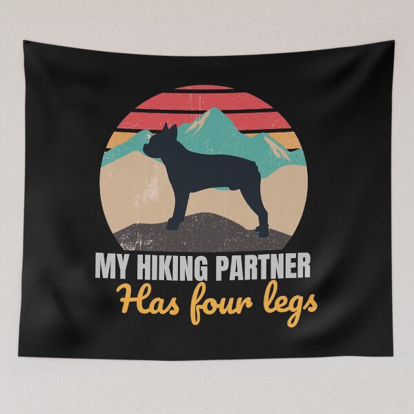 Item preview, My hiking partner has four legs designed and sold by KeltonMaggio.