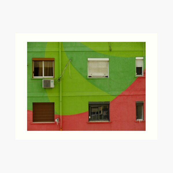 Tirana - Watermelon House Art Print