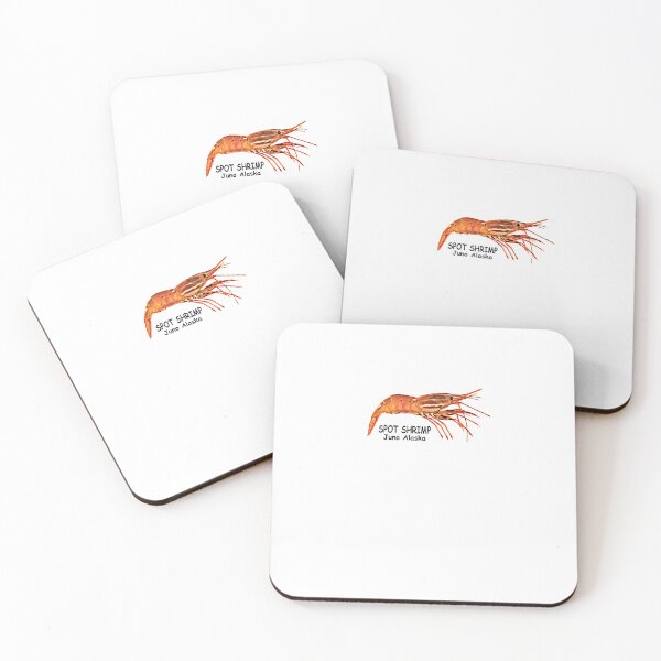 Item preview, SPOT SHRIMP SKAGWAY ALASKA designed and sold by cgullart.