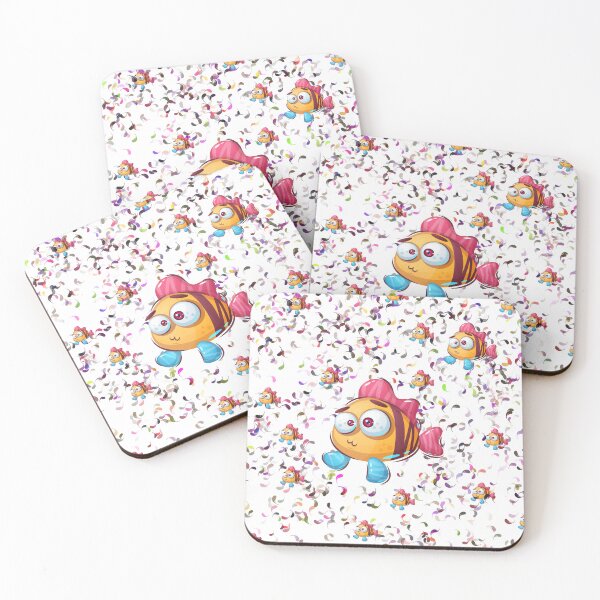 Item preview, Beautyfull cartoon fish illustrator design designed and sold by Tmart123.