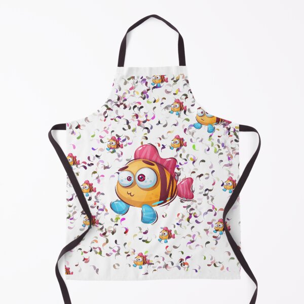 Item preview, Beautyfull cartoon fish illustrator design designed and sold by Tmart123.