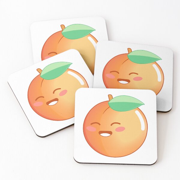 Item preview, Cute Apricot , Cute Fruit designed and sold by KawaiSticker.